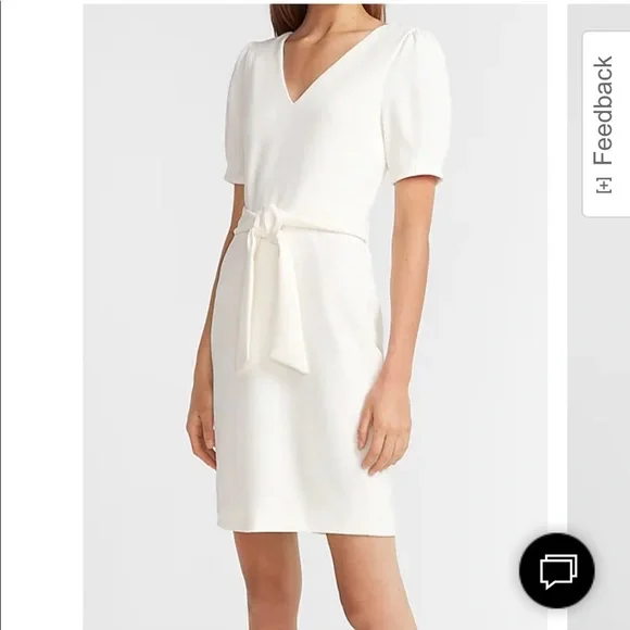 Express | Dresses | White Graduation Dress | Poshmark